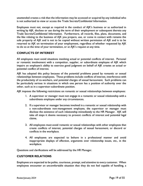 2024 AJK Employee Handbook - Page 24