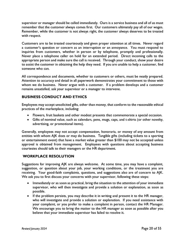 2024 AJK Employee Handbook - Page 25