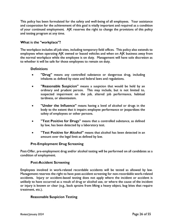 2024 AJK Employee Handbook - Page 31